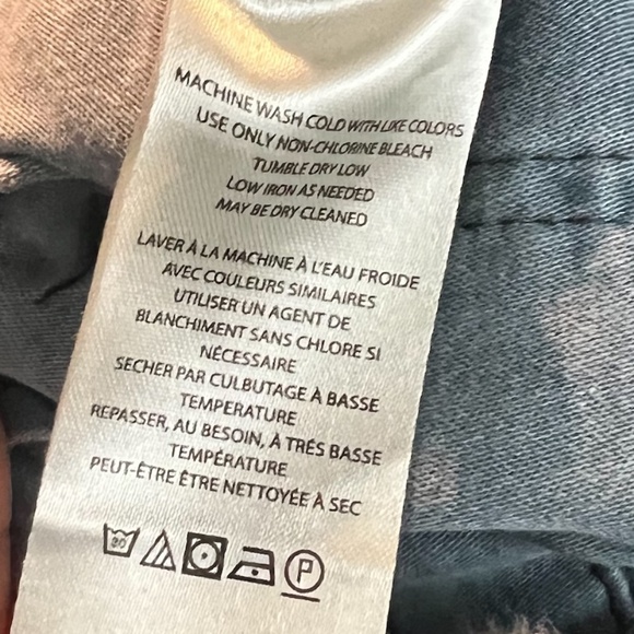 Anthropologie Pilcro The Wanderer Mid Rise Relaxed-Leg Women's Multi Trousers 28 - Picture 9 of 14